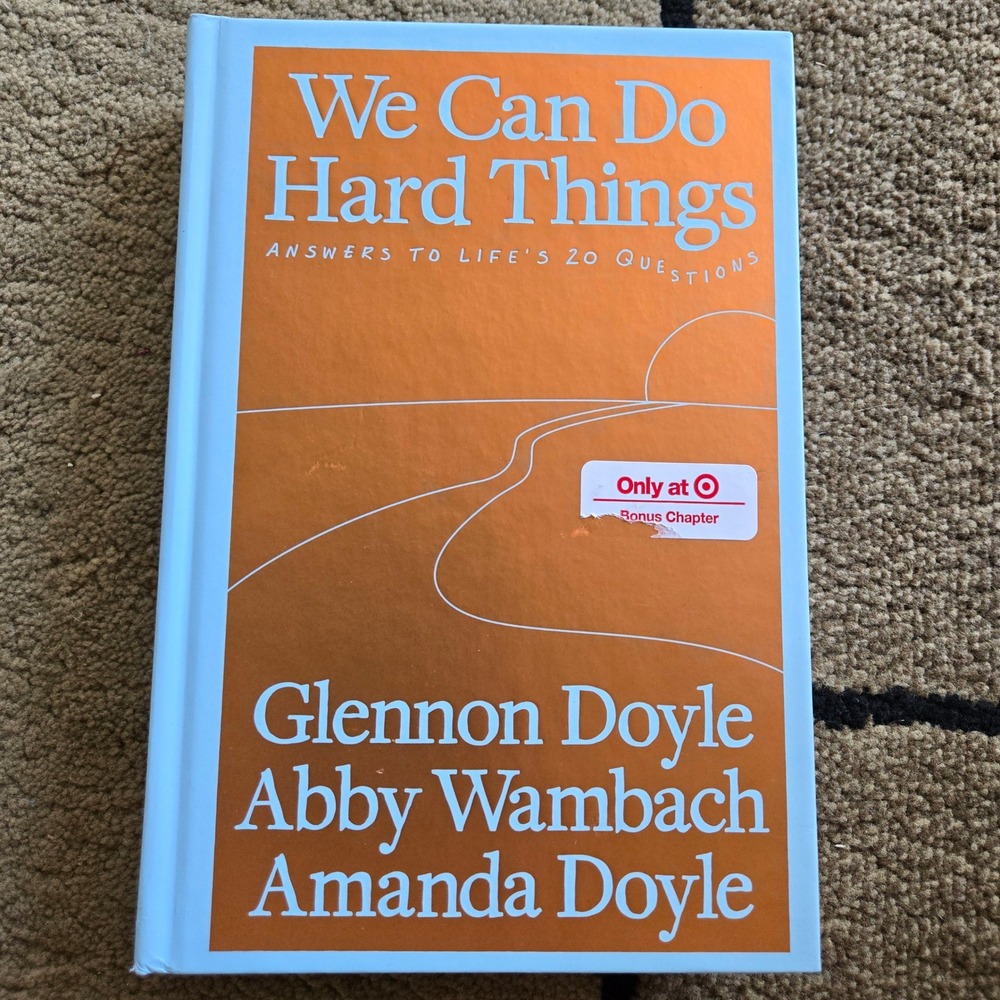 We Can Do Hard Things Glennon Doyle Abby Wambach Target Exclusive Hardcover Book